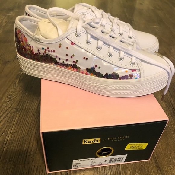 kate spade confetti keds